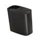 thumbnail image 2 of Batio de basura basura contenedor de basura rectangular pequeño compacto con tapa de 12 lides para habitaciones para el baño de la sala del dormitorio negro, 2 of 5