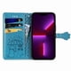 thumbnail image 3 of Funda Cartera FOXDOCK para iPhone 13 ProMax , Flip PU con Relieve de Gatos y Perros, Tarjetero y Soporte, 3 of 6