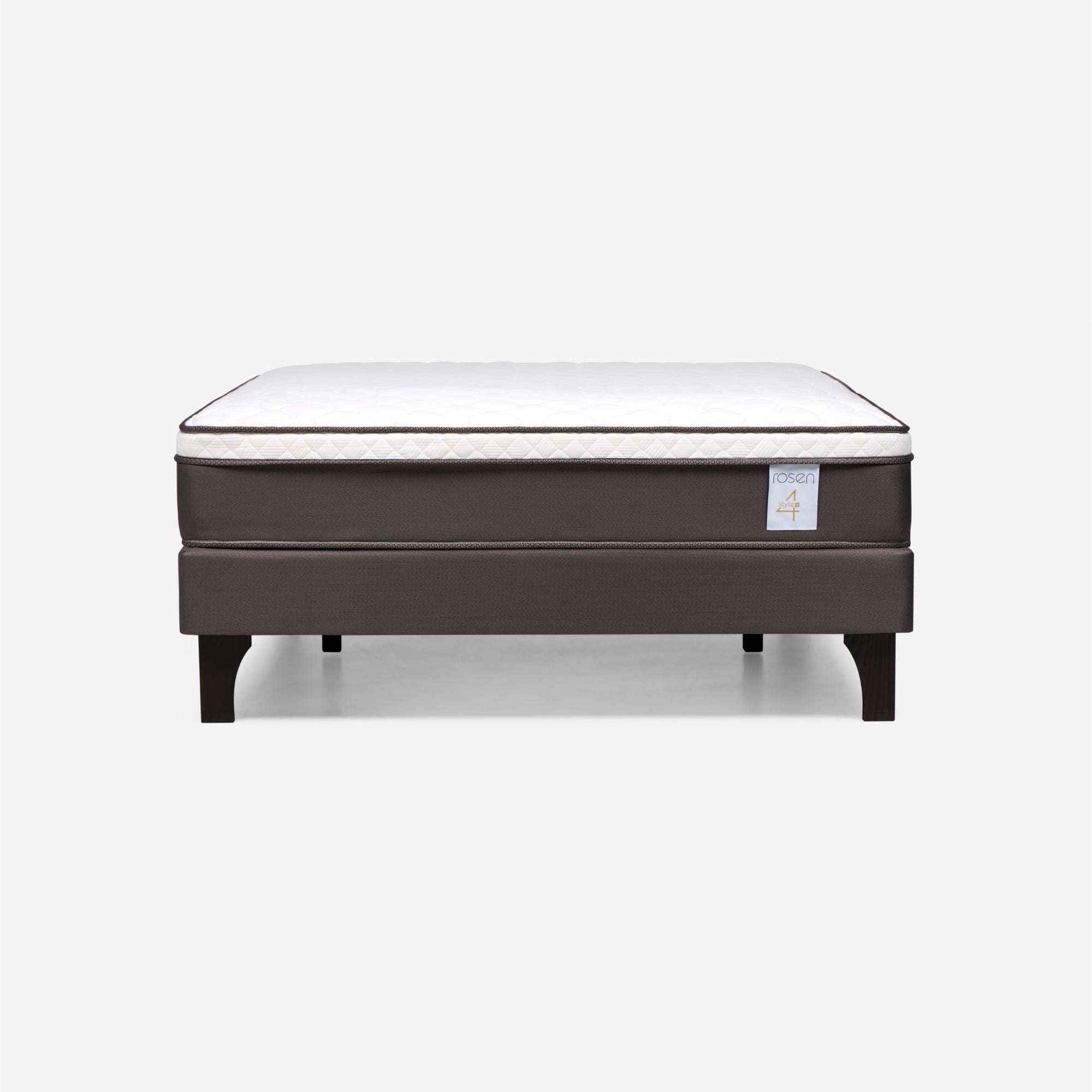 Cama Europea New Style 4 Plus 2 Plaza Base Normal