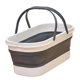 thumbnail image 2 of Cubo Plegable De PP Con Ruedas, Cubo Para Fregona Plegable, Ligero Y Fácil De Limpiar, 12L, Gris, 2 of 4