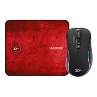 Kit Gamer Mouse + Mouse Pad 3Dfx Maddox 3600 Dpi / 9091