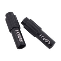 Magideal - Regulador De Tensión De Cable En Línea Indexado Para Bicicleta, Tensor De Cable De Bicicleta, Tensor De Cilindro En Línea Para Bicicletas De Montaña B Negro