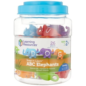 Recursos Educativos Para Aprender Sobre Juguetes Snap-N-Learn Abc Elephants Learning Resources Learning Resources