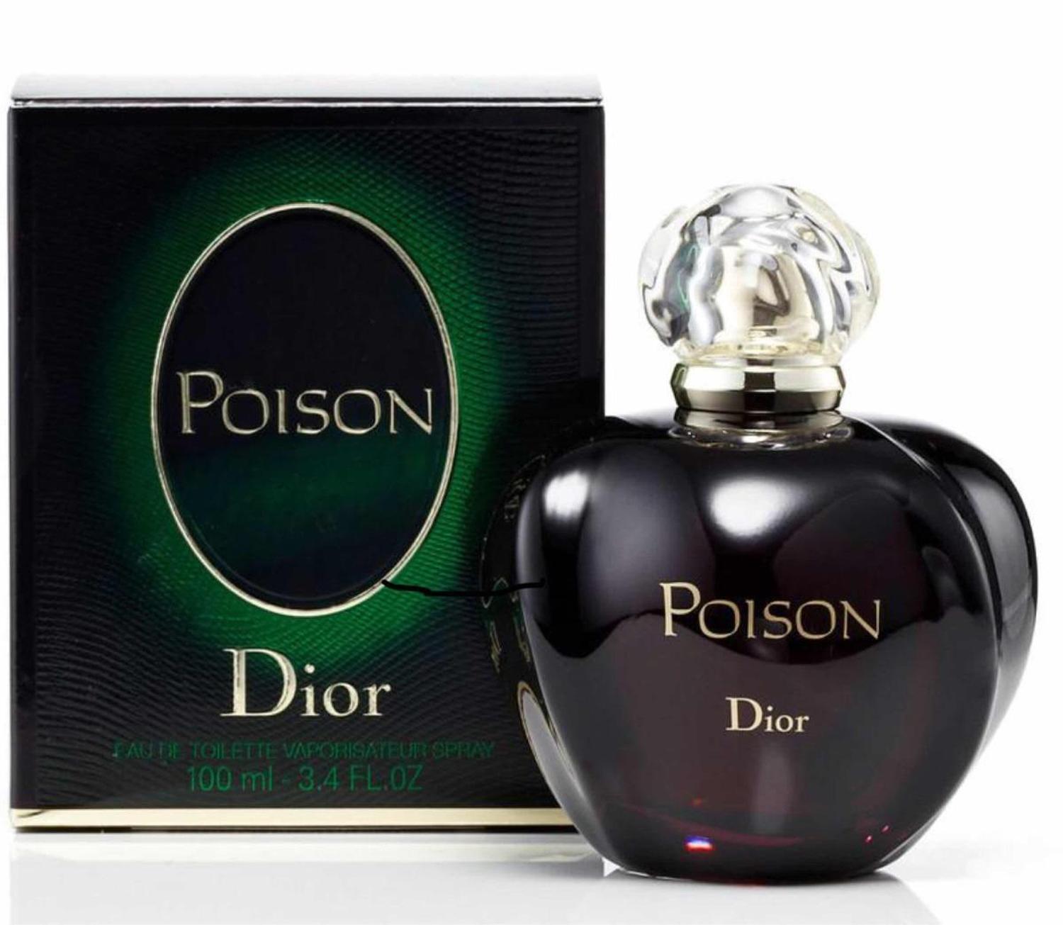 Perfume Christian Dior Poison Verde Edt 100 Ml Mujer