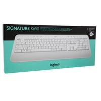 Logitech - 920-010964 Teclado K650 Wirelessblanco Español Open Box