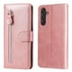 thumbnail image 1 of Funda con Cremallera para Samsung Galaxy M55 5G, Carcasa Cartera de Cuero PU con Soporte y Tarjetero, 1 of 6