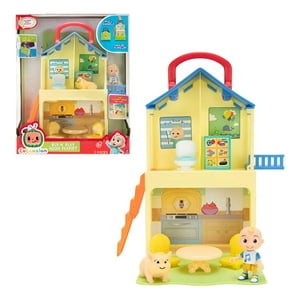 Casa De Muñecas Pop & Play Cocomelon | Set Con Figura Y Sonidos