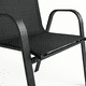 thumbnail image 5 of Silla Exterior Negra Metal y Textilene Resistente Reforzada Exterior, 5 of 7