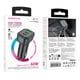 thumbnail image 4 of Cargador Borofone BZ28C 60W PD con Luz RGB Atmosférica - 2 USB-C + USB-A - Carga Rápida para 3 Dispositivos, 4 of 4