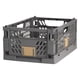 thumbnail image 2 of Caja De Almacenamietno Plegable 50X33X20Cm Gris, 2 of 3