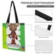 thumbnail image 3 of Maple Bolso de tela con estampado de lienzo para mujer, bolsa de compras reutilizable y estética, con cremallera interior, regalo para mujer, 35 × 40 cm., 3 of 6