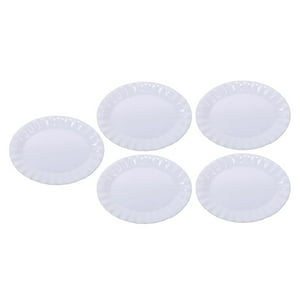 Genérico - Bandeja Para Platos En Miniatura Para Casa De Muñecas, Accesorios Fotográficos, Plato De Postre, 5 Piezas, 1:12