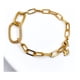 thumbnail image 5 of Pulsera Sw Eslabones Infinito Circón Pavé, Enchapado Oro 18k Dorado 5 Cm 18 Cm, 5 of 7