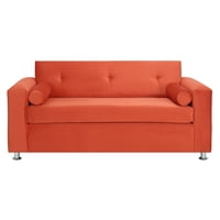 Bodevir - Sofa Vivo 3C Felpa 12 Naranja