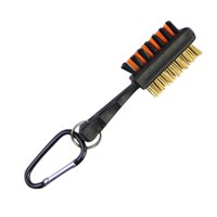 Ioensy - Cepillo Para Palos De Golf, Herramienta De Limpieza De Surcos Para Entrenamiento, Mantenimiento De Palos De Golf, Color Negro