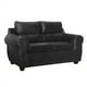 thumbnail image 2 of Sofa Dubai 2 Cuerpos felpa Negro, 2 of 2