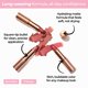 thumbnail image 3 of Labial MCoBeauty Rose Saturn Mate Durazno Coral, 3 of 9