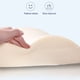 thumbnail image 4 of Almohada de apoyo lumbar para silla de oficina y asiento de coche, espuma viscoelástica equilibrada, 4 of 5