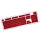 thumbnail image 4 of DIY PBT 104 Teclas Keycaps Para 61 64 72 98 Teclado Mecánico Para Juegos Rojo, 4 of 5