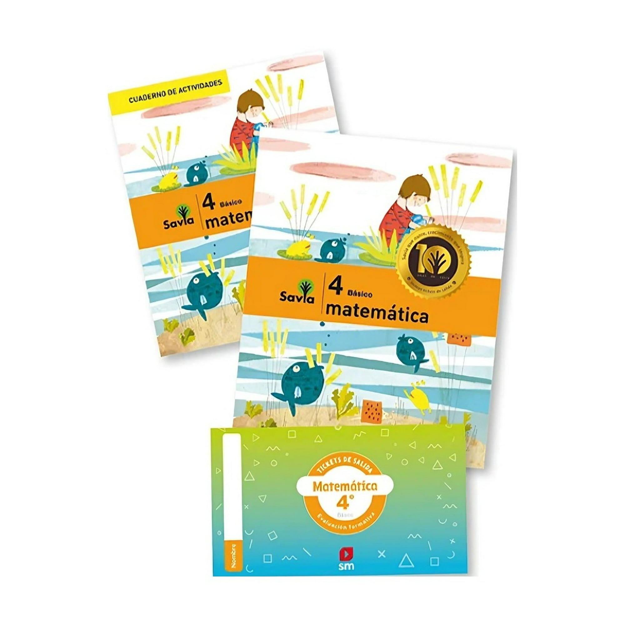 Top10books - Pack Matemática 4° Savia