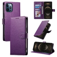 Foxdock - Funda Para Iphone 12 Pro Max– Cuero Premium, 3 Ranuras Para Tarjetas, Protección Contra Impactos