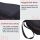 thumbnail image 4 of Estuche LTGEM para Brother P‑Touch Negro/Gris 21.6 × 14.7 × 8.1 cm, 4 of 9