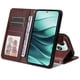 thumbnail image 3 of Funda Billetera para Xiaomi Redmi Note 14 5G con Porta Tarjetas y Soporte Ajustable Marrón, 3 of 5