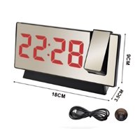 Genérico - Reloj Despertador 18,5X9 Cm De Diámetro