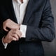thumbnail image 5 of Uxcell Gemelos, Conjunto de Clip de Corbata y Gemelos para Hombre Clásico de Cobre, Letra P (Tono Plateado), 5 of 6