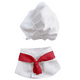 thumbnail image 1 of Disfraz de chef para mascotas, bonito, elegante, de tamaño ajustable, lavable, para gato, perro, sombrero y capa., 1 of 5