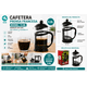 thumbnail image 2 of Cafetera Prensa Francesa 800 ml Vidrio Resistente Uso Manual, 2 of 3