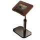 thumbnail image 1 of Mesa Auxiliar Regulable Para Cama Y Sofá Madera Negro, 1 of 3