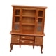 thumbnail image 1 of Gabinete De Casa De Muñecas Modelo 1:12 Gabinete De Madera Para Decoración De Dormitorio Sala De Estar Marrón, 1 of 5