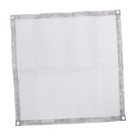 Ioensy - Chimenea Al Aire Libre De Malla Para Hogueras, Chimenea De Leña, Estera De Fuego Plegable Para Acampar, 55X55Cm