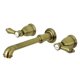 thumbnail image 1 of Grifo de baño Kingston Brass KS7123BAL de montaje en pared de 8 pulgadas, 1 of 4