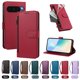 thumbnail image 4 of Funda con Billetera para [Google Pixel 9 Pro XL] con Bolsillo Zipper y Tarjetero Rojo, 4 of 6