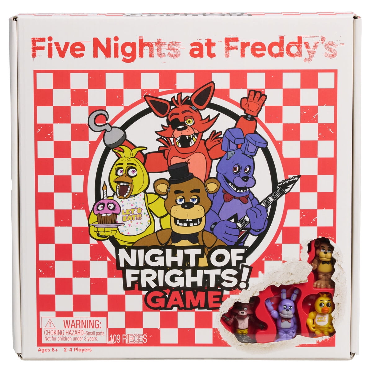 Juego De Mesa Five Nights At Freddys Night Of Frights 109 Piezas