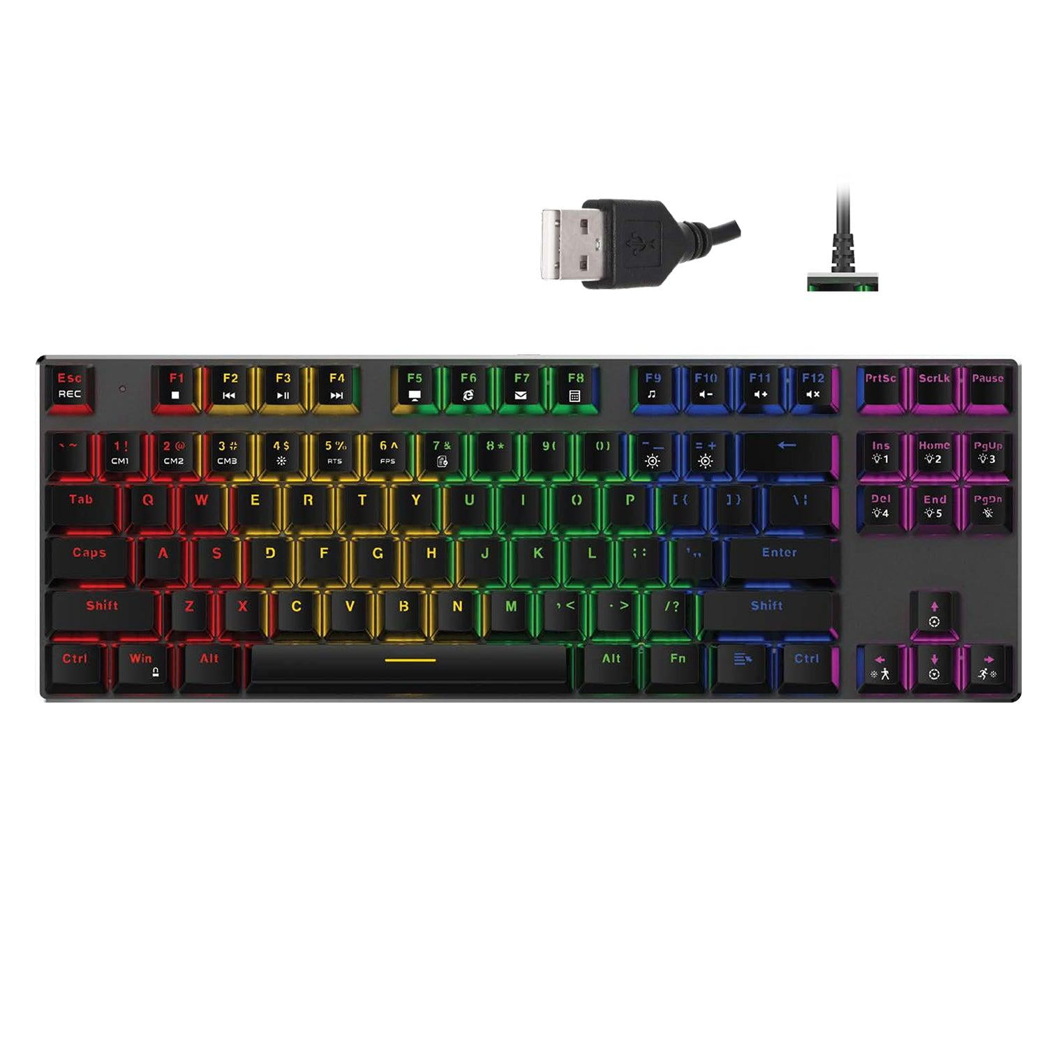 Teclado Mecanico Gamer Targa Tg K250m Negro
