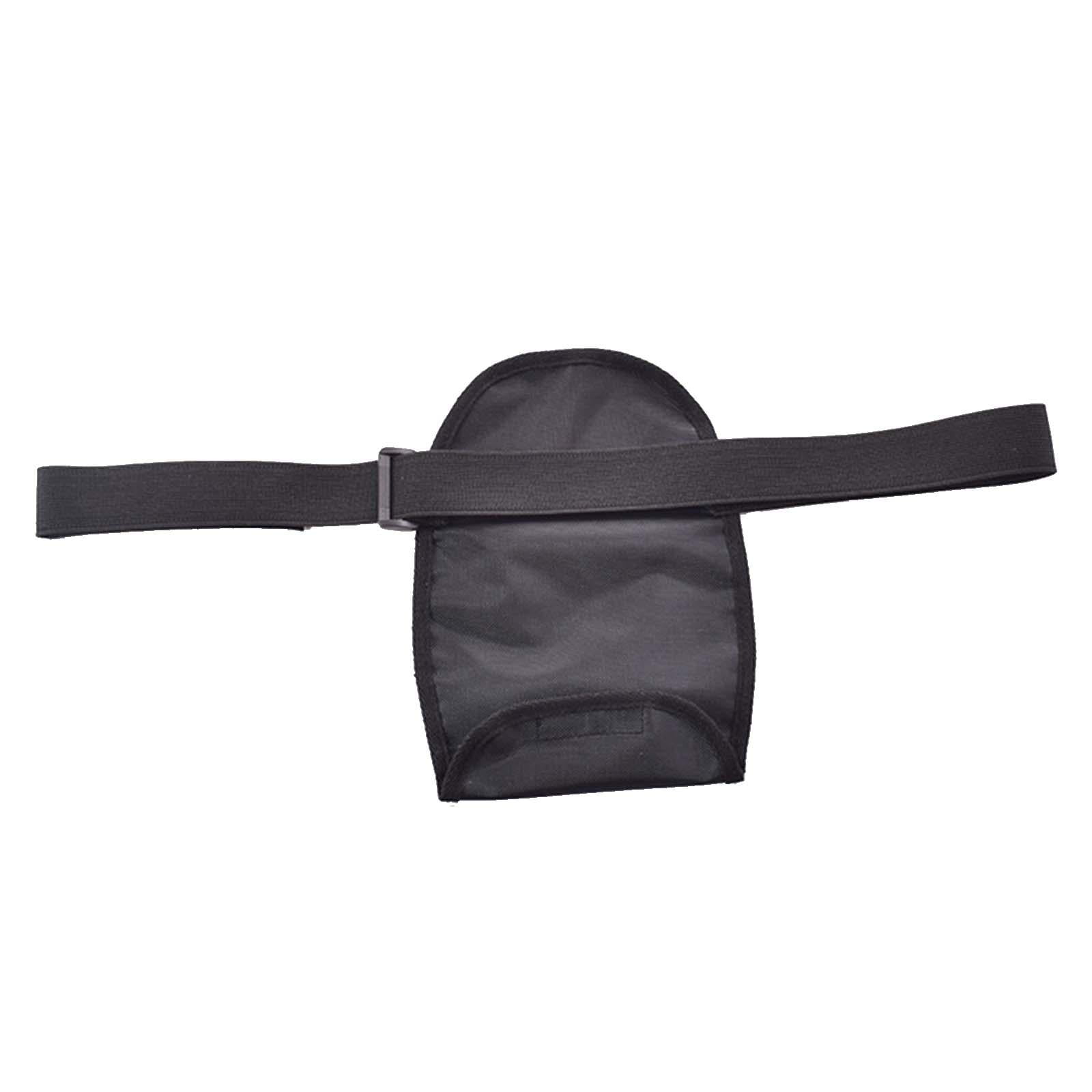 Ioensy - Fundas Para Bolsas De Colostomía, Bolsa Protectora Duradera Reutilizable Para Viajes Al Aire Libre, Hogar, Negro