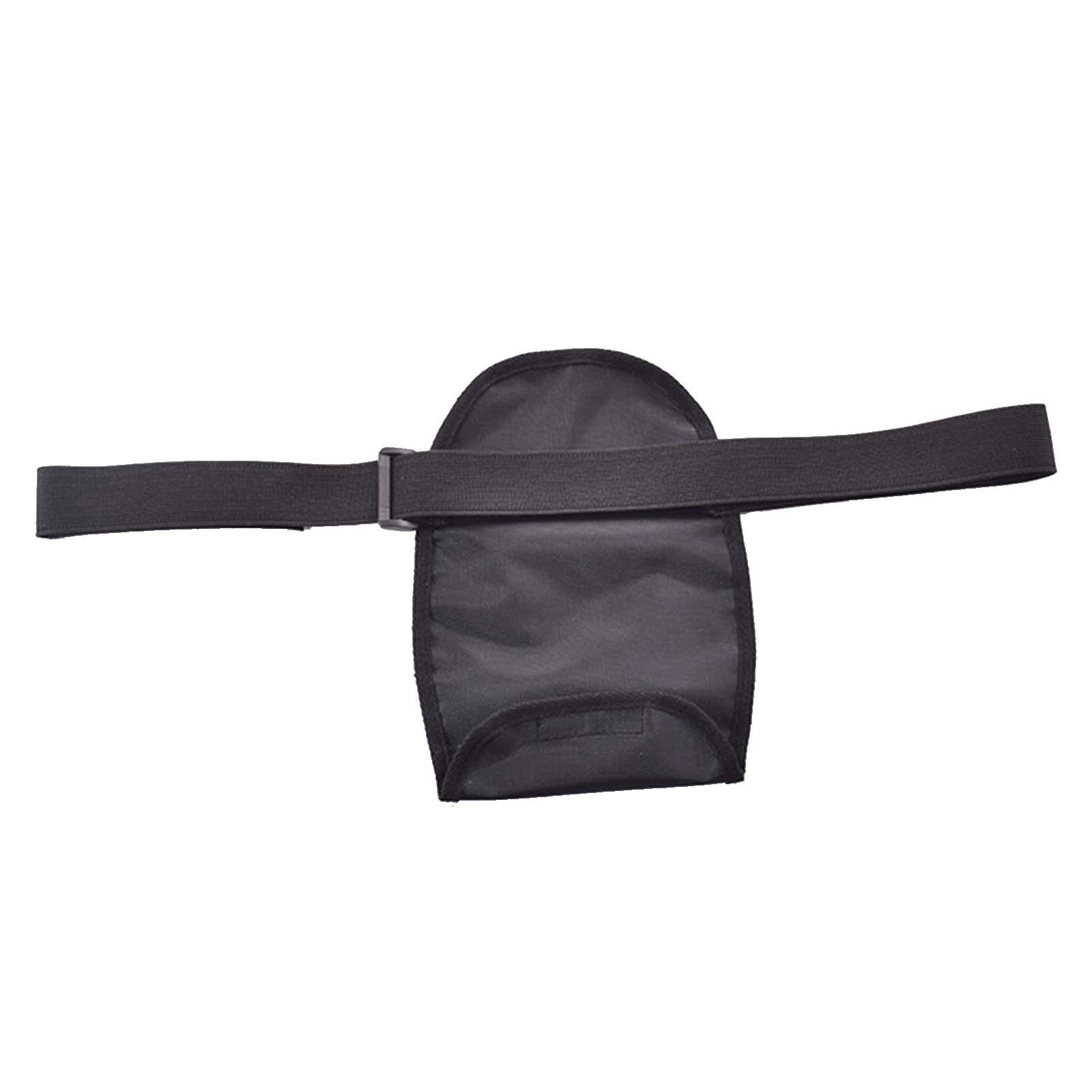 Ioensy - Fundas Para Bolsas De Colostomía, Bolsa Protectora Duradera Reutilizable Para Viajes Al Aire Libre, Hogar, Negro