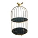 thumbnail image 3 of Iron Art Nordic Bird Cage Rack Lápiz Labial Perfume Cosmético 19.5x36.5cm Negro, 3 of 5