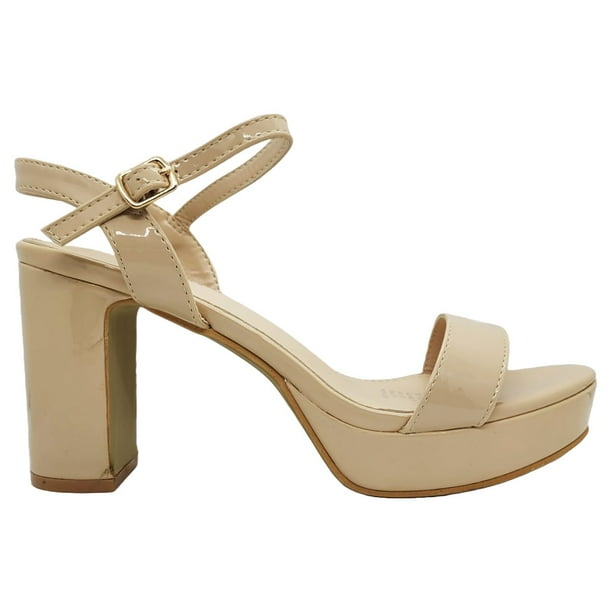 SANDALIAS DE FIESTA HUALUNAOTE NUDE | T2122 - Talla 37