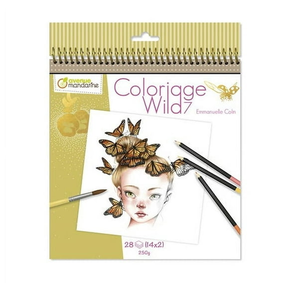 Libro para colorear Wild 7