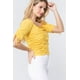 thumbnail image 5 of Top Tejido Fruncido con Fruncido y Escote en el Codo, 5 of 5