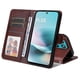 thumbnail image 2 of Funda Billetera para Motorola Moto G67 Power con Porta Tarjetas y Soporte Ajustable Marrón, 2 of 5