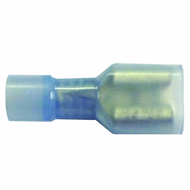 WirthCo 80877 Conector hembra rápido desconectable totalmente aislado de nylon, paquete de 5