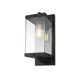 thumbnail image 3 of Aplique de Pared Exterior Elegante Julien 18 cm Negro, 3 of 8