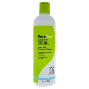 Devacurl - Limpiador Acondicionador Sin Espuma Y Sin Caca De Para Unisex - Limpiador De 12 Oz