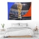 thumbnail image 5 of FIFA WORLD CUP Tapiz Temático Anti-Bolitas, Regalo Colgante de Pared, Fondo para Habitación, Dormitorio, Fans, Pancarta de Fondo, Suministros de Decoración para Fiesta de Cumpleaños 75*100CM,30", 5 of 6