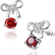 thumbnail image 1 of Aros De Plata 925 Pendientes Mujer Elegante Regalo Zarcillos, 1 of 3